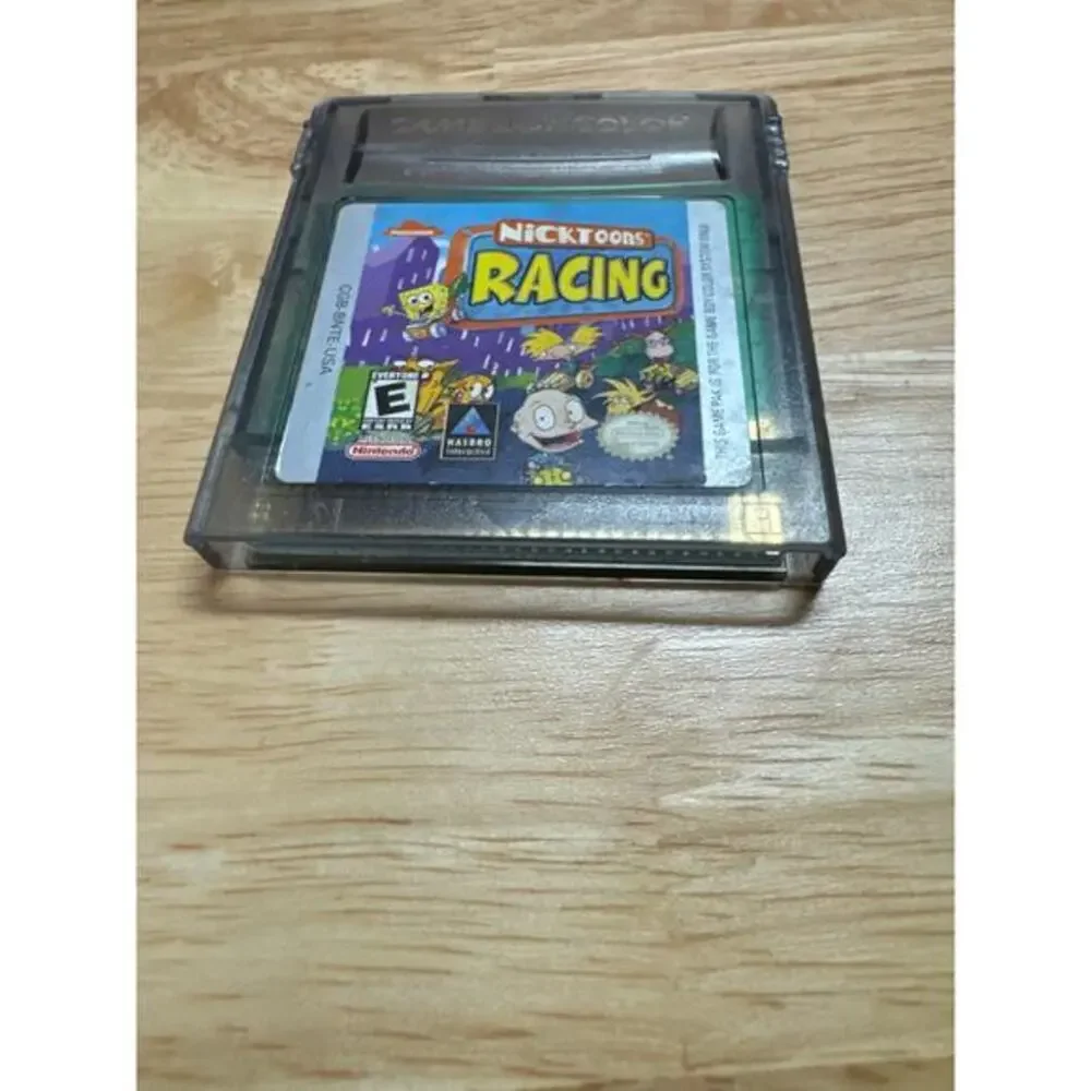 Gameboy Nicktoons‎ Nick Toons Racing Game - Picture 2 of 3